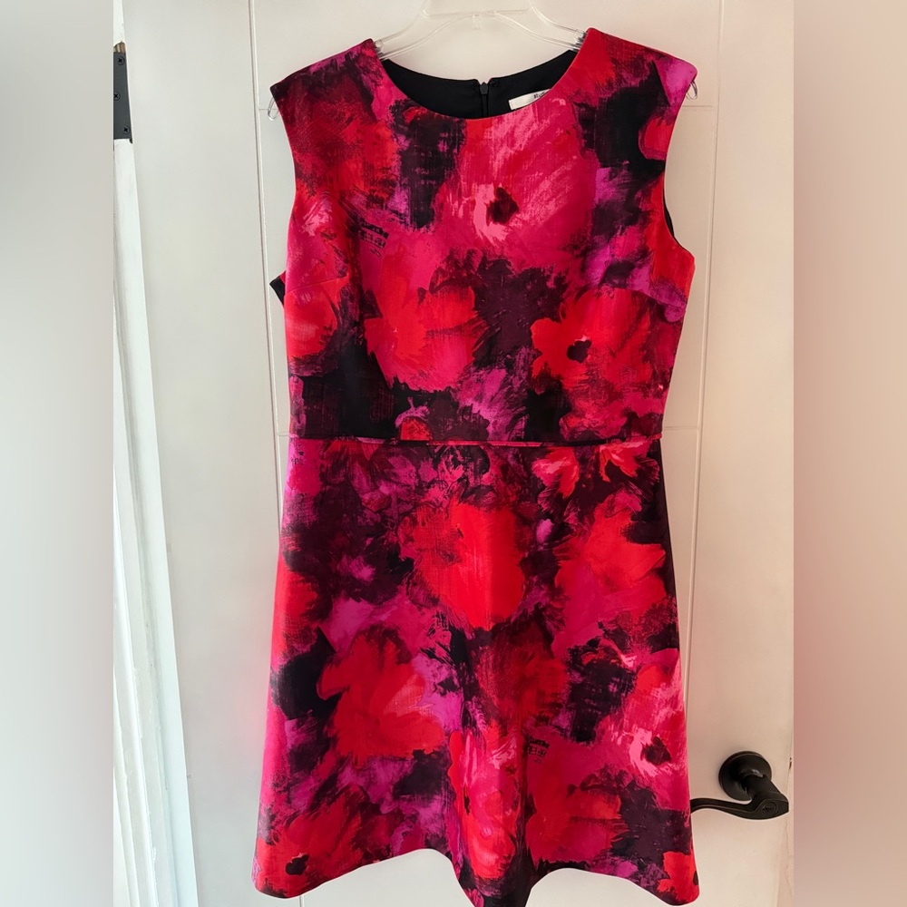 Studio One Red and Black Dress